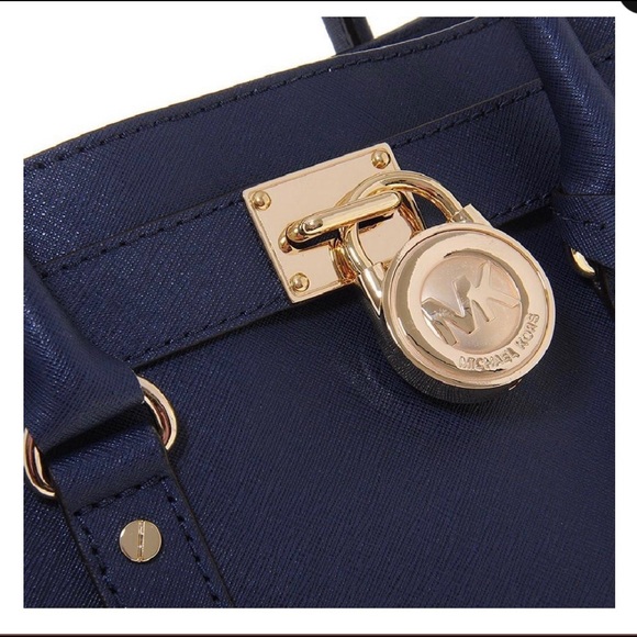 Navy Michael Kors Purse - Picture 7 of 8
